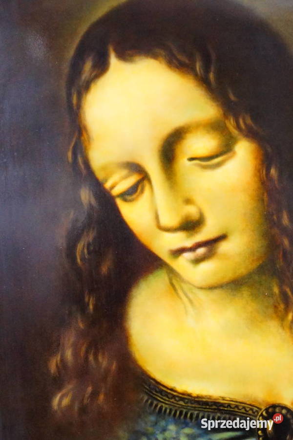 Rosenthal duży obraz na porcelanie Madonna wg Gizałki