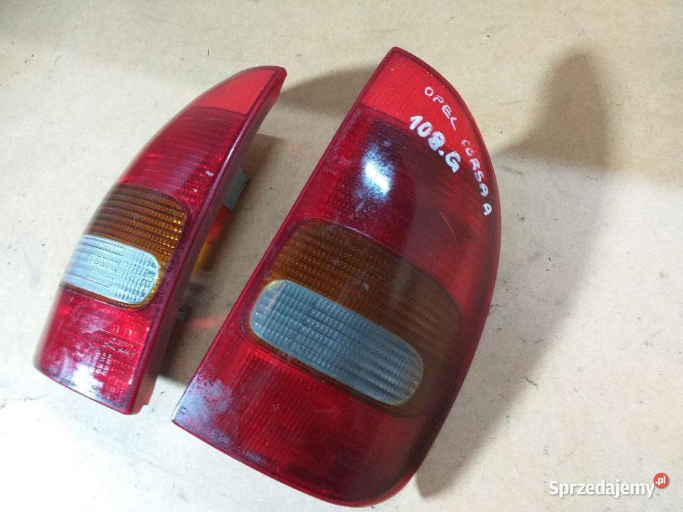108G Lampa tylna tył lewa prawa OPEL CORSA A 5D Włoszczowa