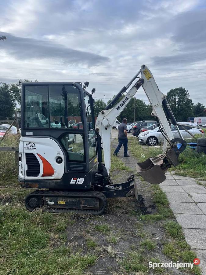 Minikoparka Bobcat E19 2 Gdańsk sprzedam