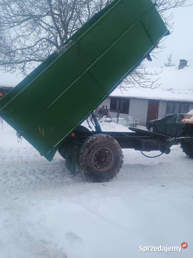 Przyczepa wywrotka 3 stronna