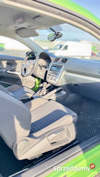 Volkswagen Scirocco 14 TSI 122 Zielony metalik benzyna Gdynia