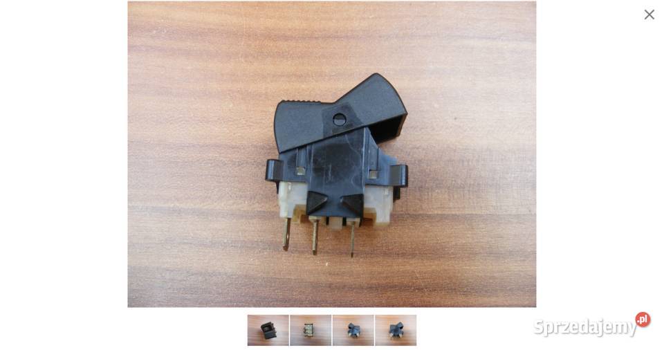 PRZEŁĄCZNIK OGRZEWANIA SZYBY POLONEZ 3 PIN STTYP Czyżowice