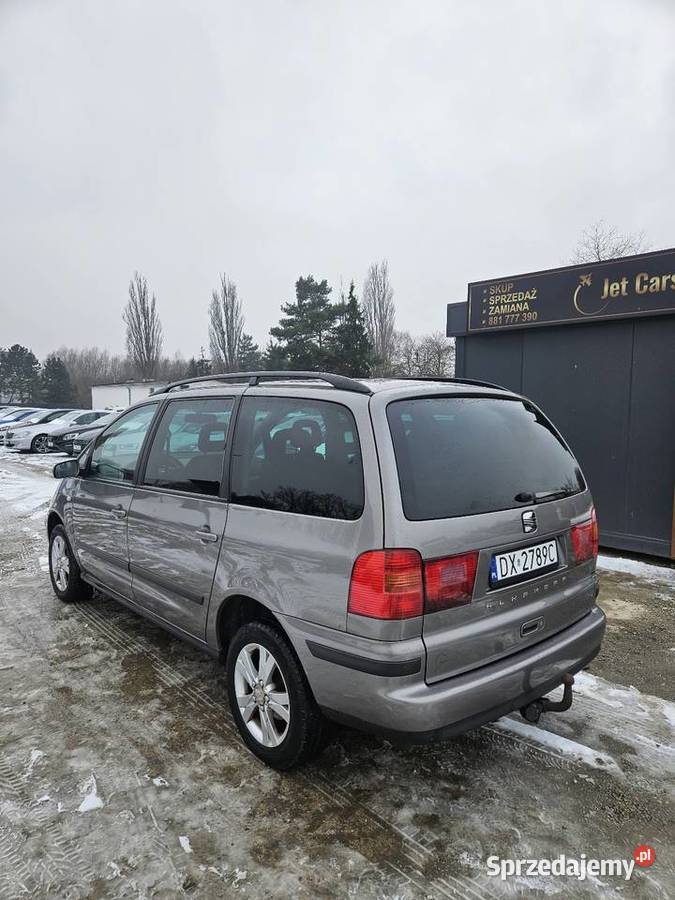 Seat Alhambra 20 BenzynaLift7 osób Zadbana Wrocław sprzedam