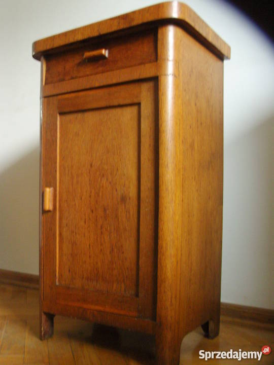 Stara szafka drewniana Art Deco vintage loft Warszawa sprzedam