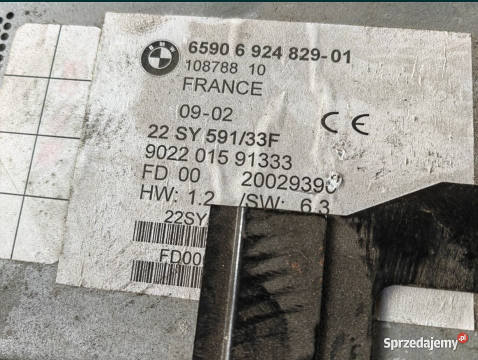 Czytniki nawigacji GPS BMW E39