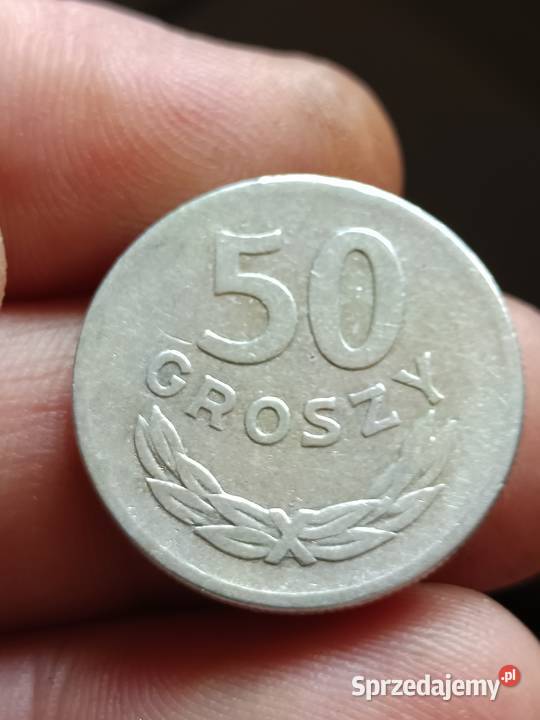 Sprzedam monete 50 groszy 1957 lekka skretka zaq Chełm