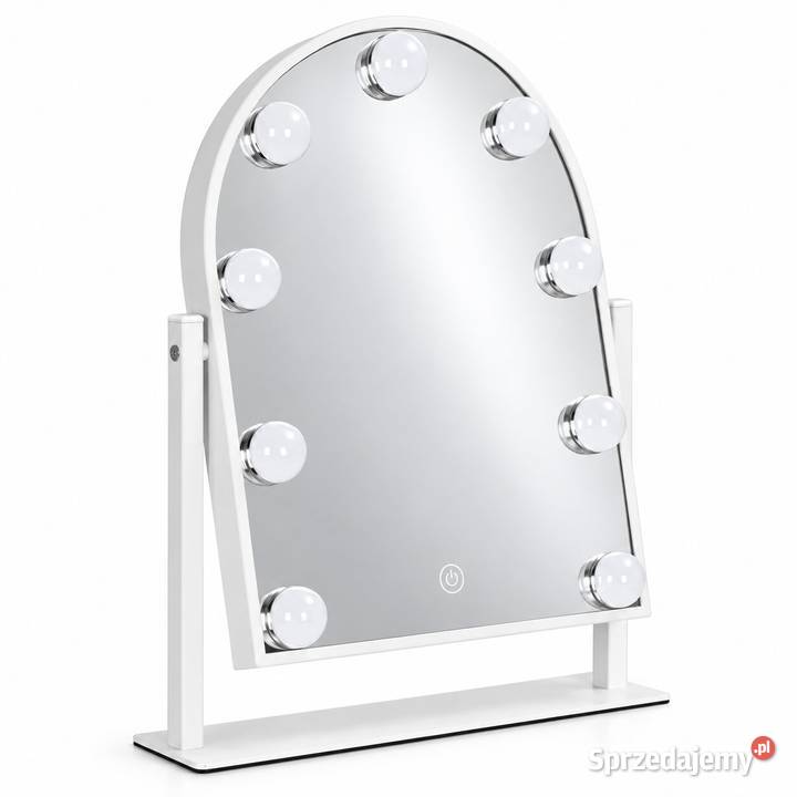 Lustro do makijażu LED ModernHome 30x40 9 Toaletki