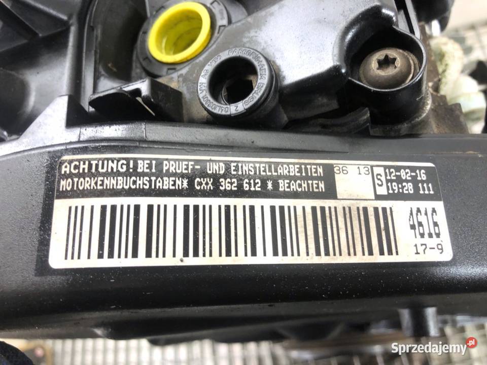 SILNIK VW 16 110 CXXB GOLF VII Silniki kompletne