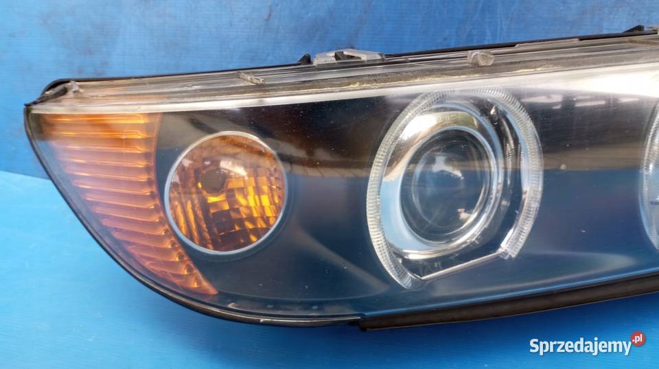 LAMPA REFLEKTOR LEWY PRZÓD EU BMW 5 E39 SOCZEWKA Nowy Tomyśl sprzedam