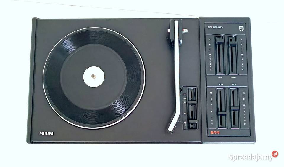 Gramofon Vintage PHILIPS 22GF 614 z kolumnami Leszno
