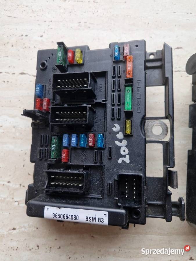 Komputer bsi peugeot 206cc 20 16v osobowe Warszawa