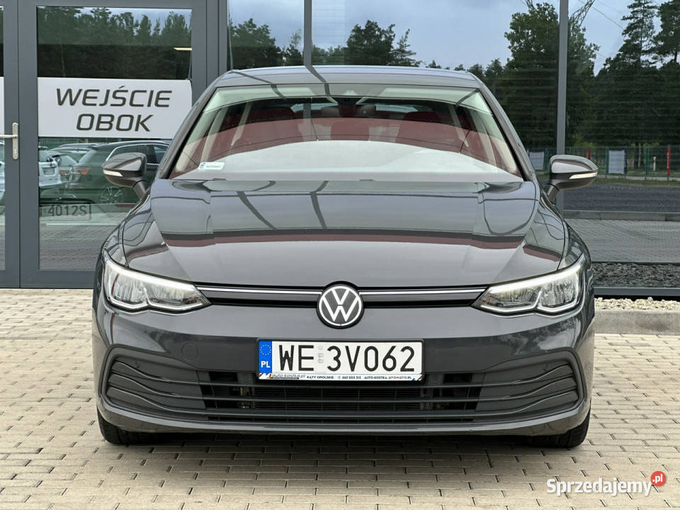 Volkswagen Golf 1Ręka SalonPL FullLED Virtual wspomaganie kierownicy Kąty Opolskie