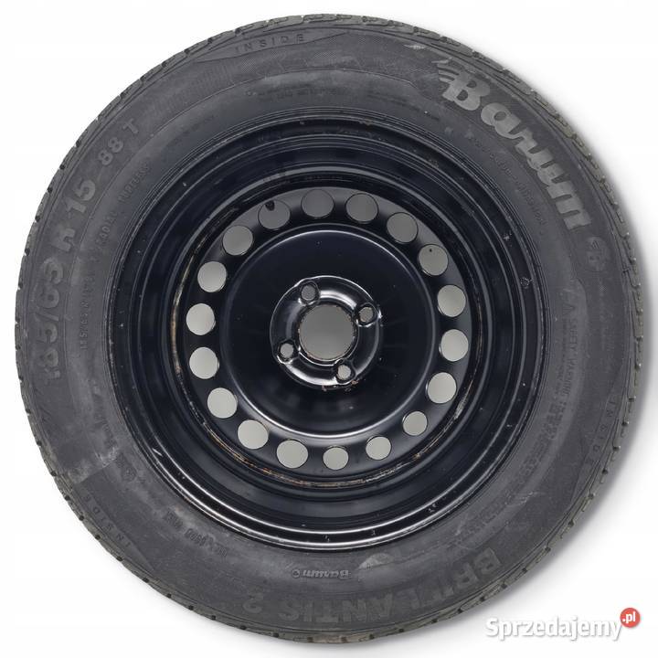 KOŁO ZAPASOWE Renault Clio IV zapas felga 18565 Średnica 15" Samochodowe