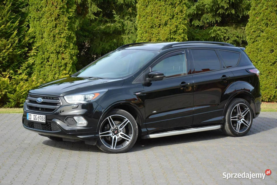 Ford Kuga STLine 4WD Skóry Panorama Radar ACC kurtyny powietrzne mazowieckie Ostrów Mazowiecka