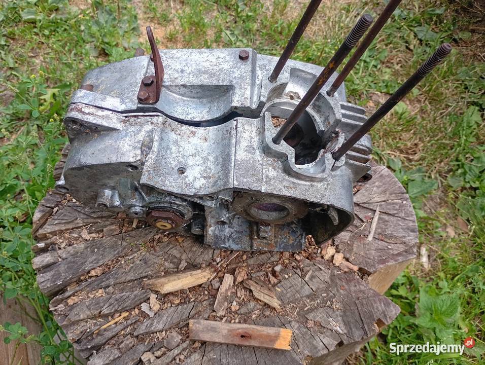 Silnik wsk 125 w2a Kartery3 pary Kompletny Wał Jarosław