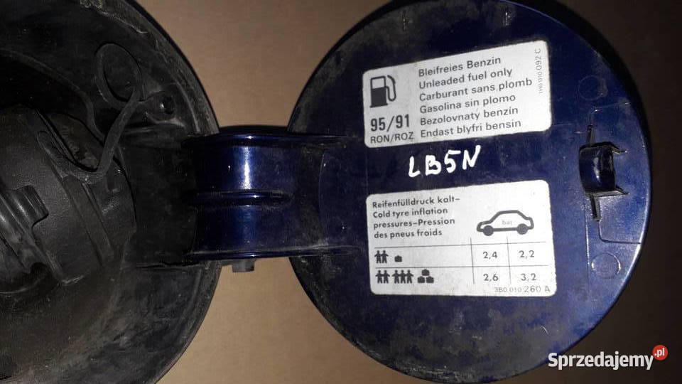 Klapka wlewu paliwa vw passat b5 LB5N Karoseria Sokółka sprzedam
