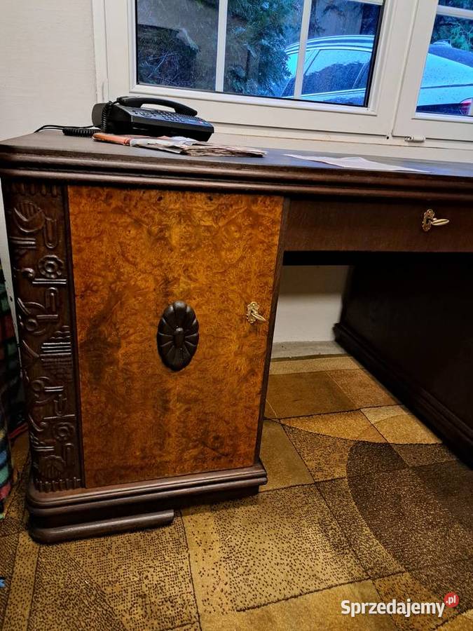 Biurko gabinetowe secesja zachodniopomorskie sprzedam