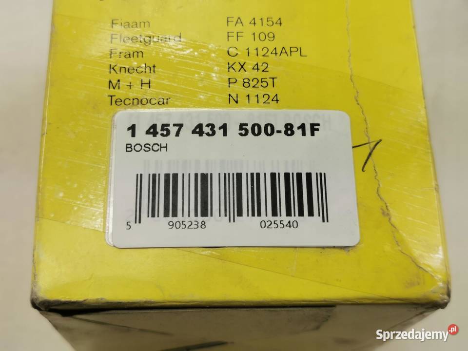FILTR PALIWA CASE IH 420 440 580 NOWY BOSCH