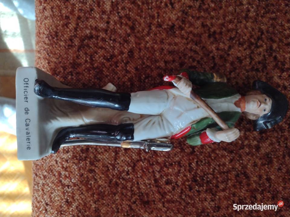 Figurki żołnierzy napoleońskich z porcelany kujawsko-pomorskie Toruń