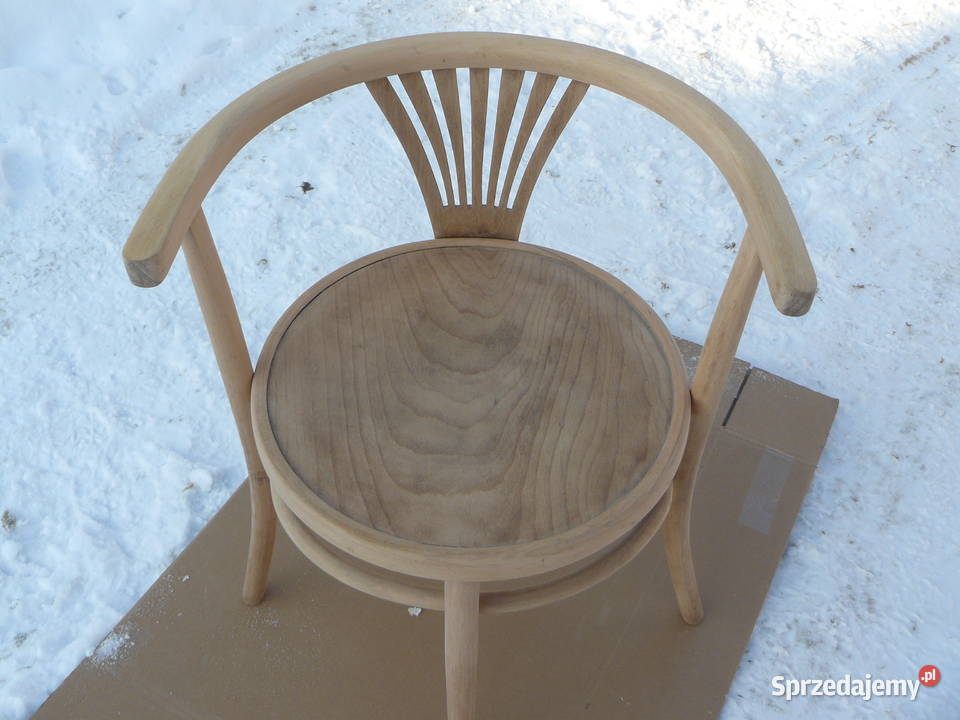 Stare krzesła gięte sygnowane Antyki małopolskie Nowy Sącz