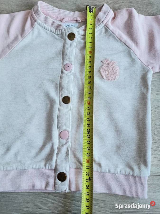 Bluza dziewczęca sportowa dresowa rozpinana Płock