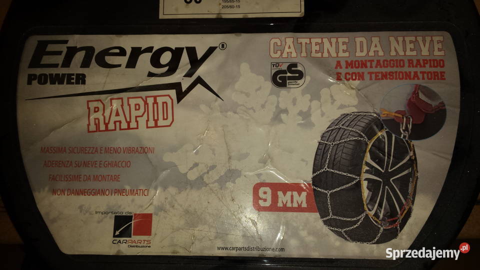 Łańcuchy śniegowe lancuchy sniezne śnieżne na