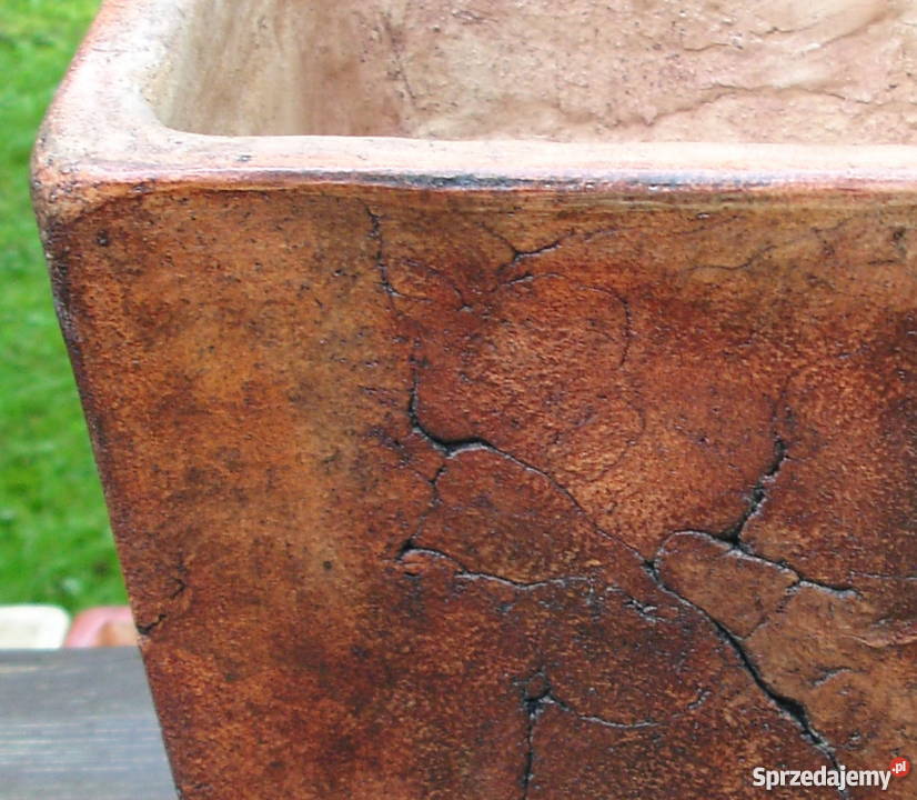 Sprzedam ceramiczną donicę spodek 40 x 31 Pozostałe dolnośląskie Jelenia Góra sprzedam