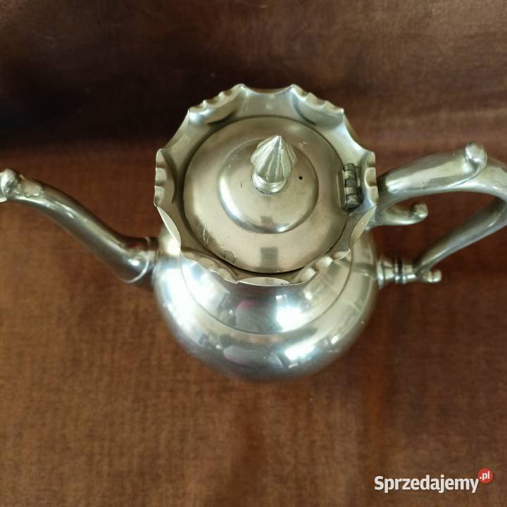 Dzbanek platerowany sygn Mikołów