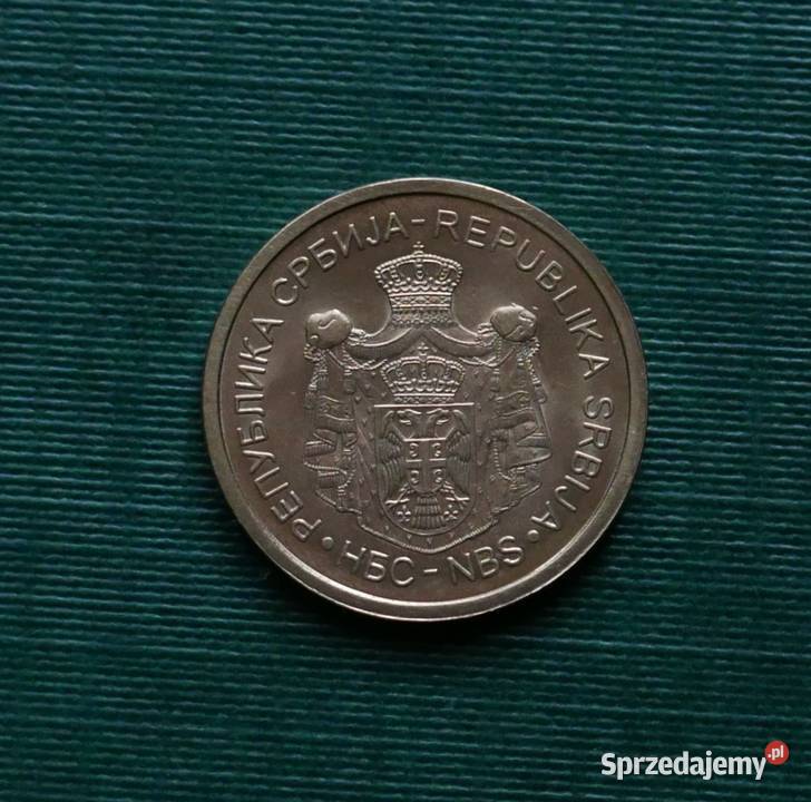 SERBIA 5 dinarów 2013r Gliwice sprzedam