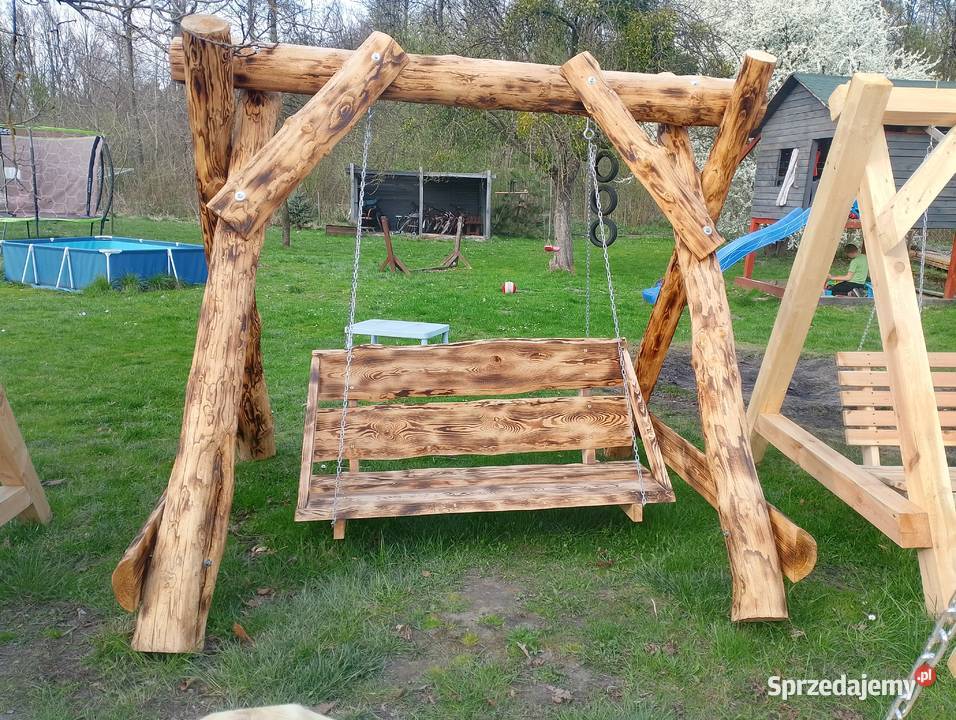 Huśtawki ogrodowe różne rodzaje Dom i Ogród Zarośle sprzedam