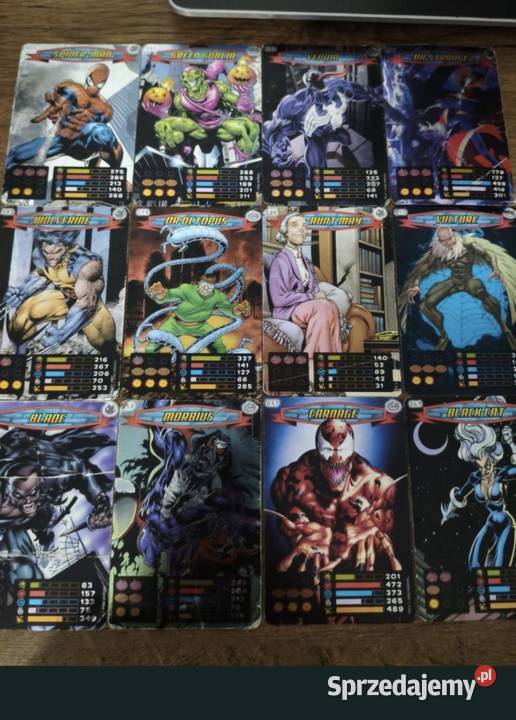 Karty SpiderMan Heroesvillains 242 do negocjacji Przeworsk
