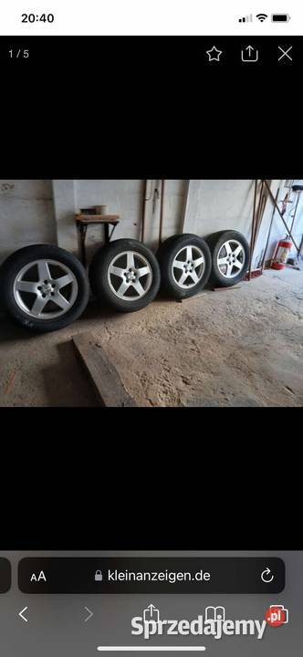 Alufelgi Honda Crv 225x65x17 aluminiowe Felgi świętokrzyskie Kielce