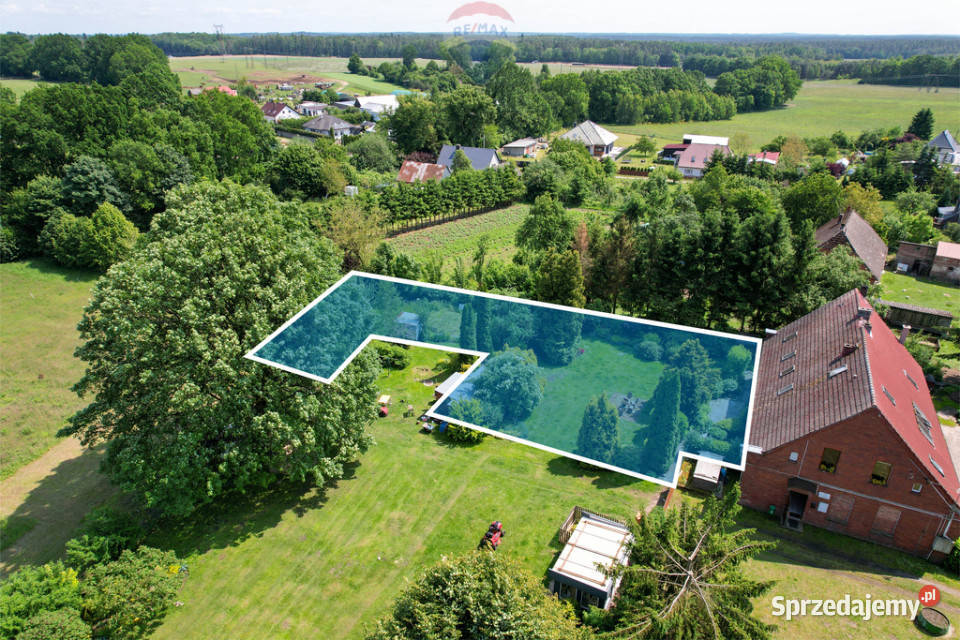 Działka budowlana z MPZP Karnieszewice utwardzona