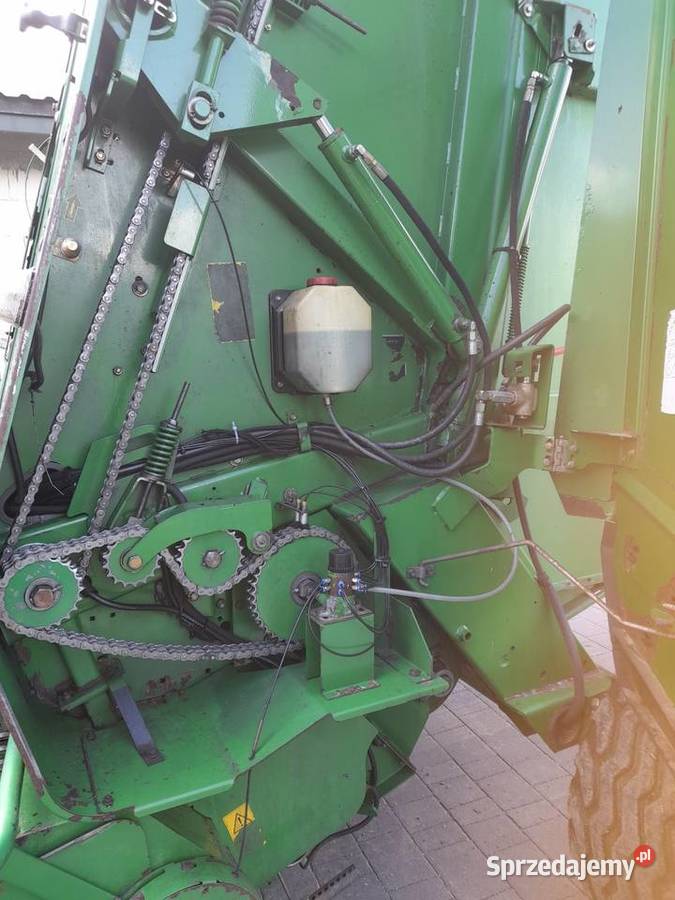 John Deere 592 MaxiCut Owijanie siatką