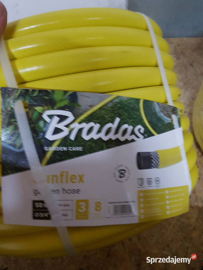 Wąż Ogrodowy do wody 34 cala 50 metrów żółty