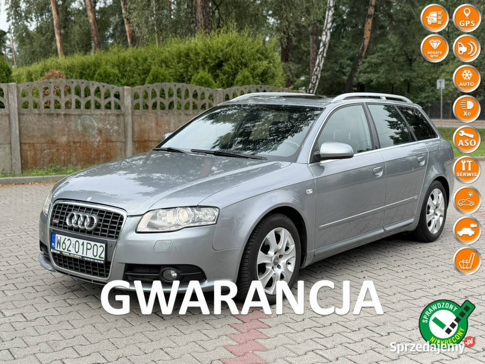 Audi A4 Avant Gwarancja SLine Kamera Xenon Poł elektrochrom. lusterka boczne Sade Budy