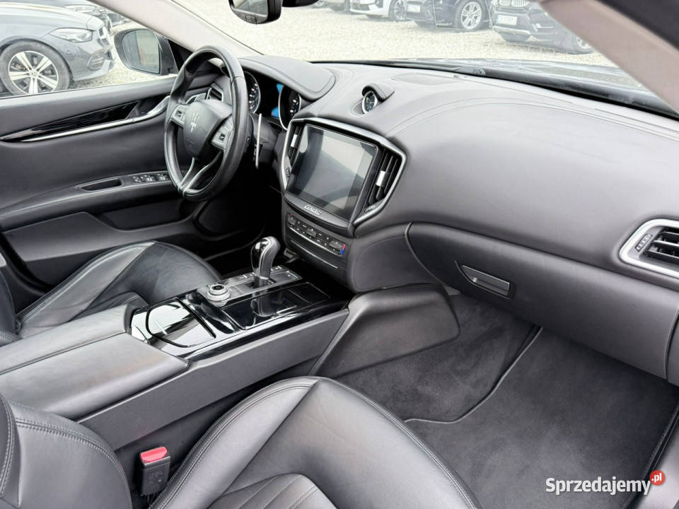 Maserati Ghibli 30 V6 410 SQ4 4x4 2017r kamera 410KM Wrocław
