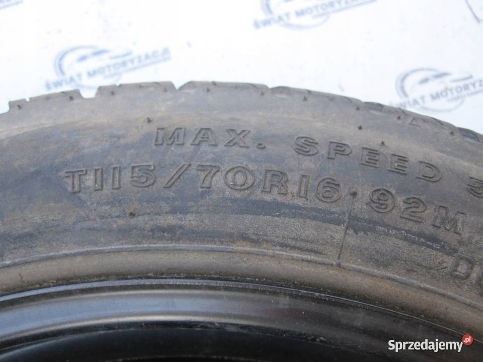 OPEL VECTRA C ASTRA H koło dojazdowe 1157016 92M świętokrzyskie