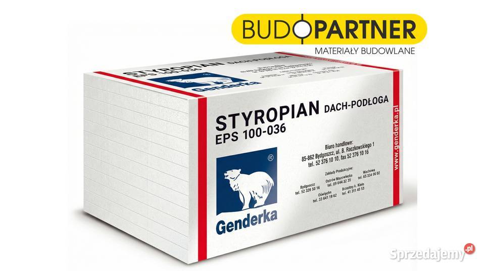 Styropian podłogowy Genderka EPS 100036 Legnica
