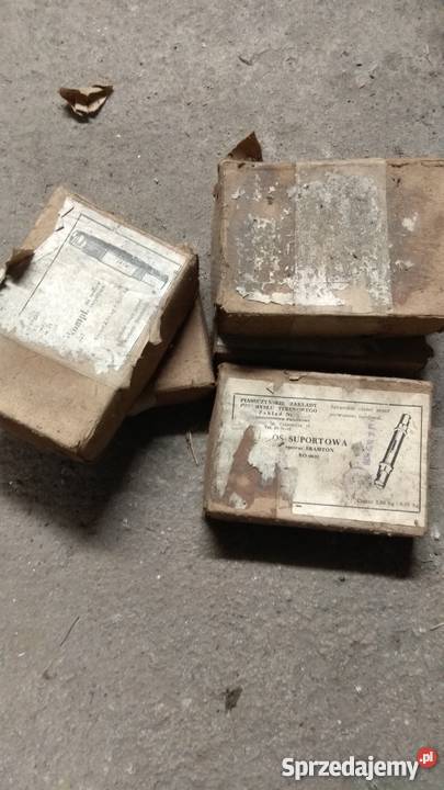 Stare ośki rowerowe PRL suport