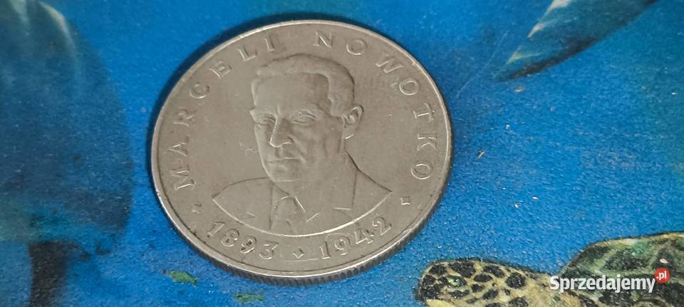 Monety PRL 20 1975 Marceli Nowotko Gliwice