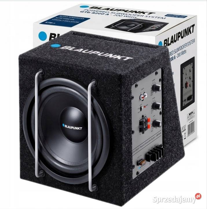 Blaupunkt GTB 8200A 200w subwoofer aktywny 200 mm