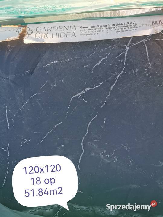 Włoskie płytki gresowe 120x120 La Geoteca Poskwitów