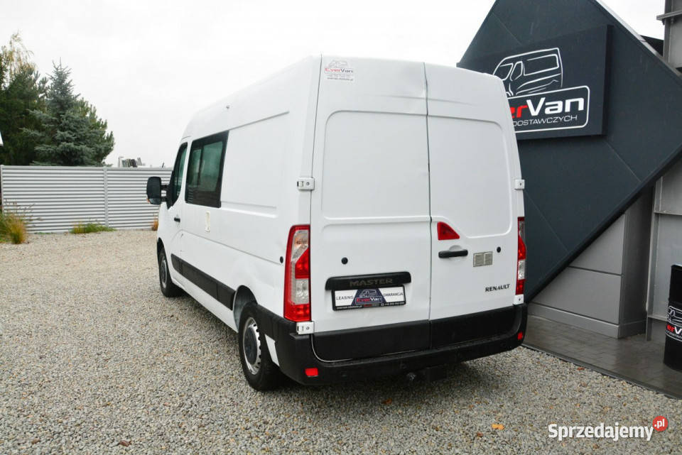 Renault Master L2H2 średniak 7osobowy brygadówka ESP Warszawa
