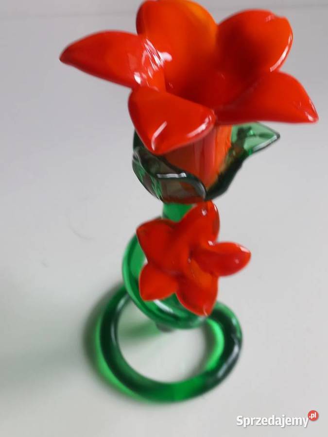 Świecznik Tulipan Murano style