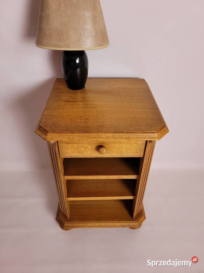 Komoda dębowa Szafka nocna Blacik Białogard