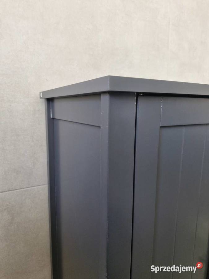 złożona nowa szara szafka łazienkowa Wokowice