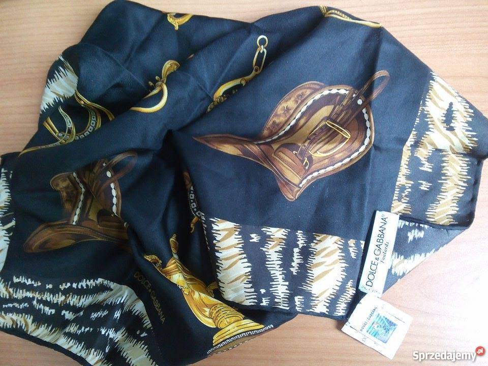 NOWA Dolce Gabbana foulards ORYGINAŁ hologram Koszalin