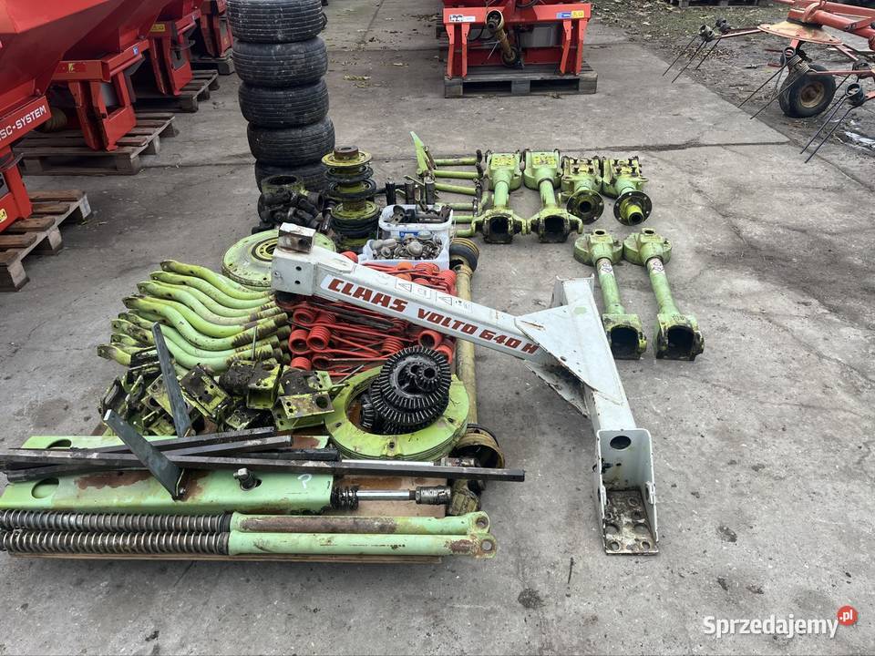 Przetrząsarka Claas 640H na części palce Chwałkowo