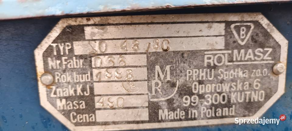 Siewnik zbożowy poznaniak Krasik sprzedam